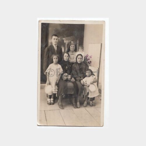 1929 Stüdyo Aile Konulu Fotoğraf