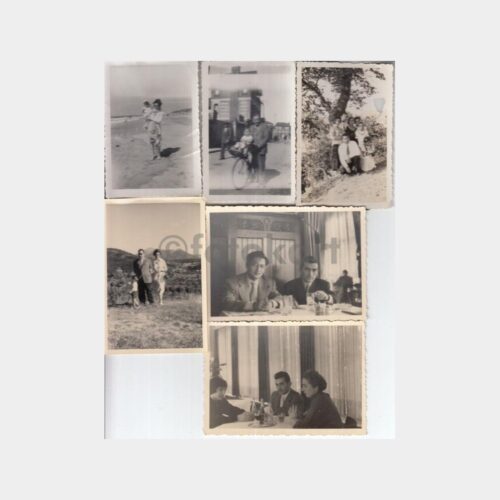 1941 Aile Albümünden Seçme Fotoğraflar (8 Adet)