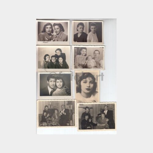 1940 Aile Albümünden Seçme Fotoğraflar (9 Adet)