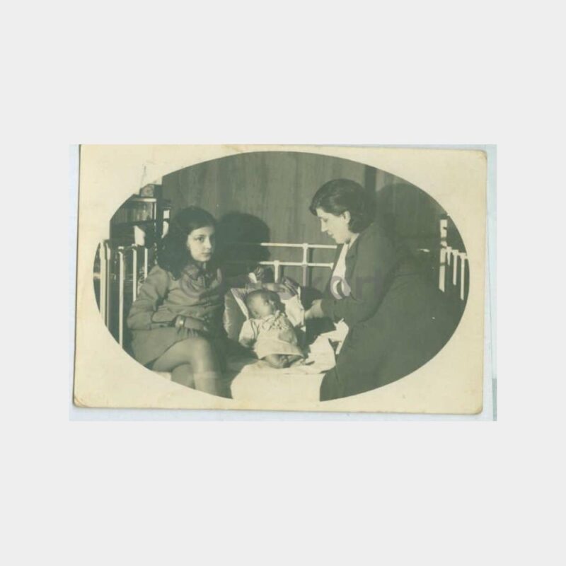 1931 Anne Kız Bebek Görünüş Fotoğraf