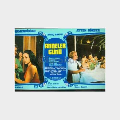 1974 Anneler Günü - Zeynep Değirmencioğlu Lobi Kartonu