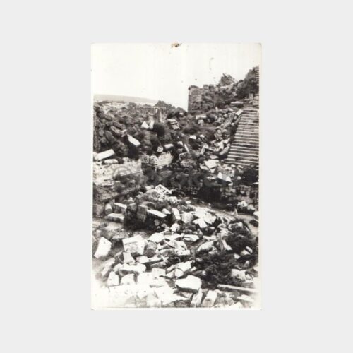 1940 Antik Şehir Tiyatro Alanı Görünüşü Fotoğraf