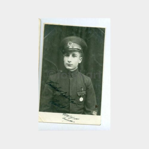 1930 Askeri Öğrenci Portre Fotoğraf