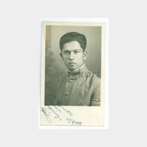 1932 Askeri Öğrenci -Foto Şen- Fotoğraf