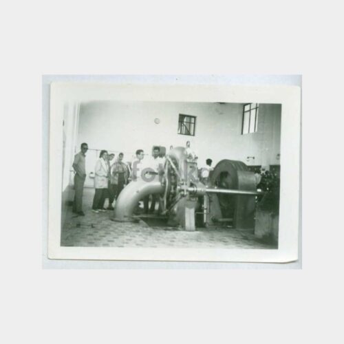 1955 Baraj Türbin Motorları Fotoğraf