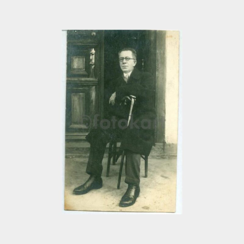 1930 Bastonlu Beyefendi Fotoğraf