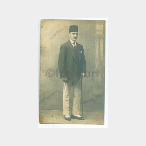 1930 Bastonlu Beyefendi Fotoğraf