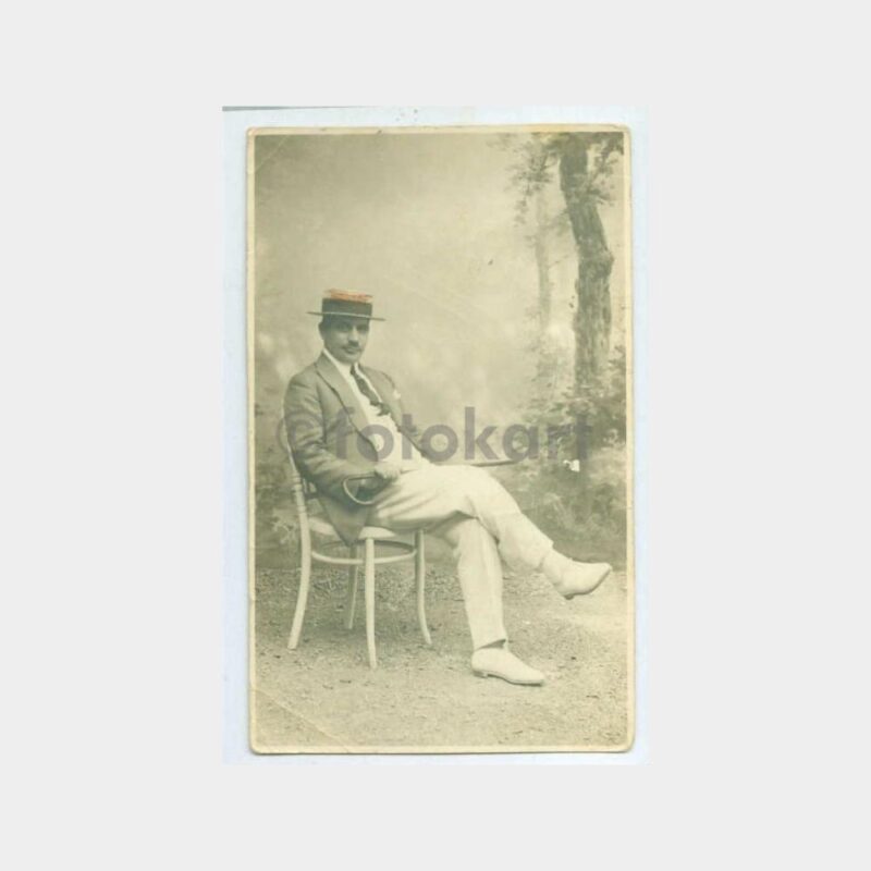 1922 Bastonlu Beyefendi Fotoğraf