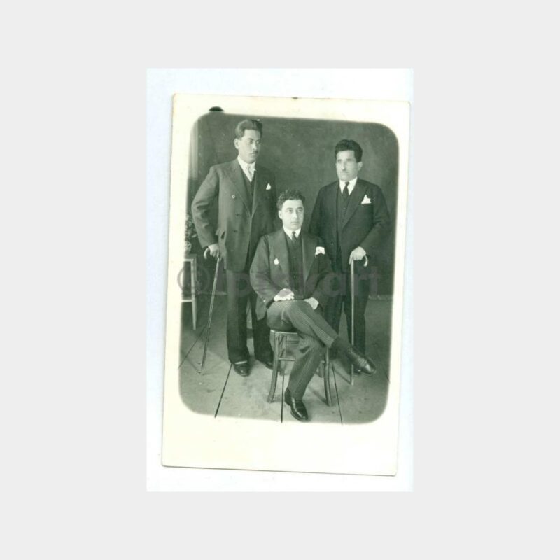 1930 Bastonlu Baylar Görünüş Fotoğraf