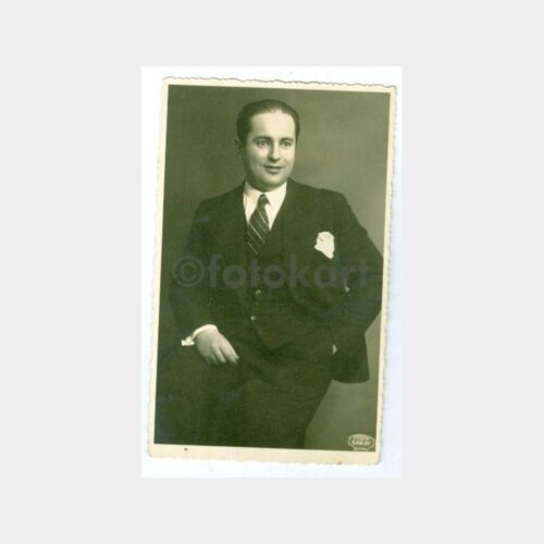 1940 Takım Elbiseli Bay Fotoğraf