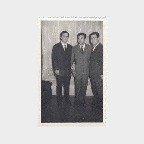 1940 Samsun Foto Işık Stüdyo Baylar Fotoğraf