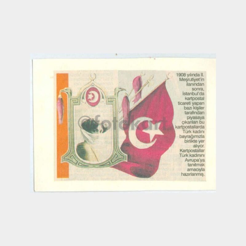 Bayrak Konulu 3 Adet Resim Kupür - Görsel 2
