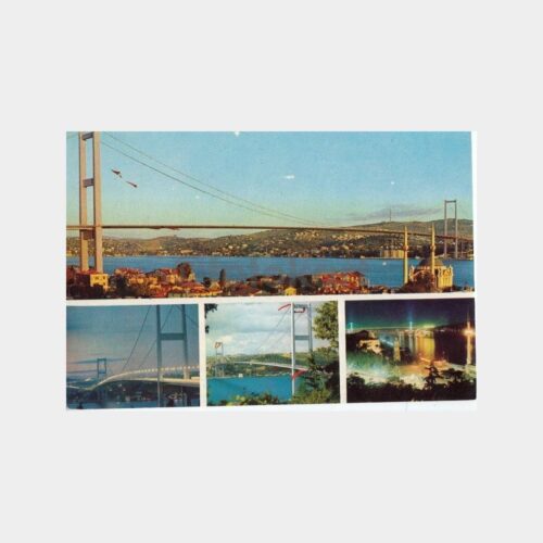 1974 Boğaziçi Köprüsü Konulu Kartpostal