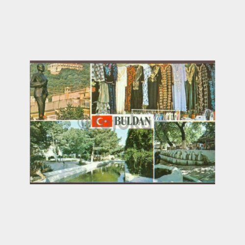 1970 Buldan Muhtelif Görünüş Kartpostal
