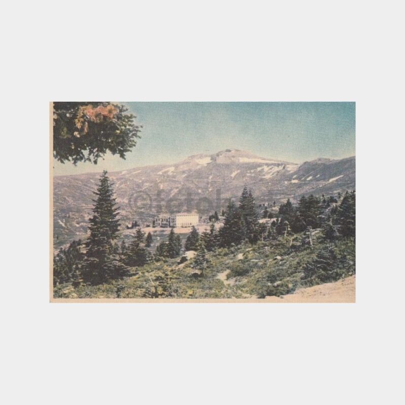1966 Bursa Uludağ Görünüş Kartpostal