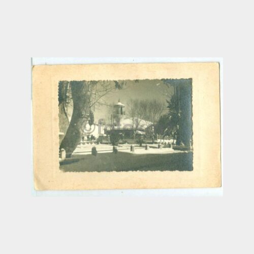 1960 İstanbul Cami - Kış Manzarası Fotoğraf