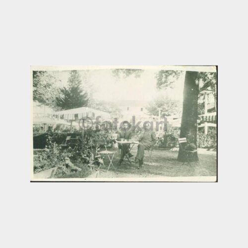 1930 Çay Bahçesinde Baylar Görünüş Fotoğraf