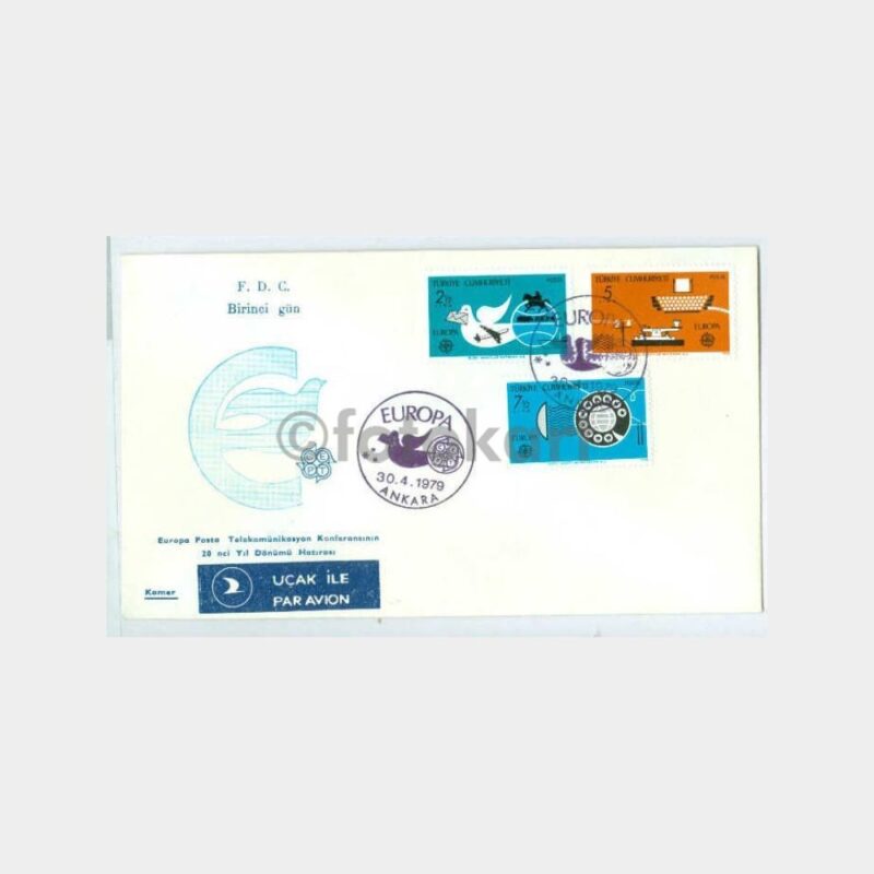 1979 Europa-CEPT 20. Yılı FDC