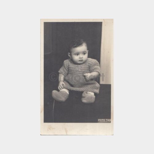 1945 Adapazarı -Foto Tan- Çocuk Fotoğraf