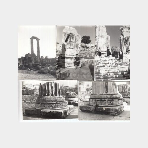 1968 Didim Apollon Ören Yeri 5 Adet Fotoğraf
