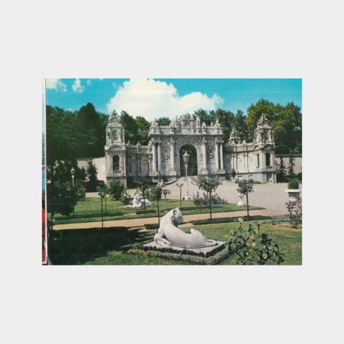 1975 Dolmabahçe Saray Kapısı Kartpostal