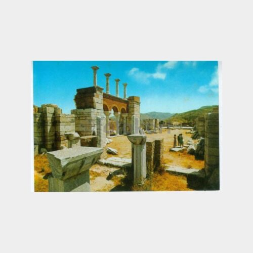 1970 Efes St. Jean Kilise Görünüş Kartpostal