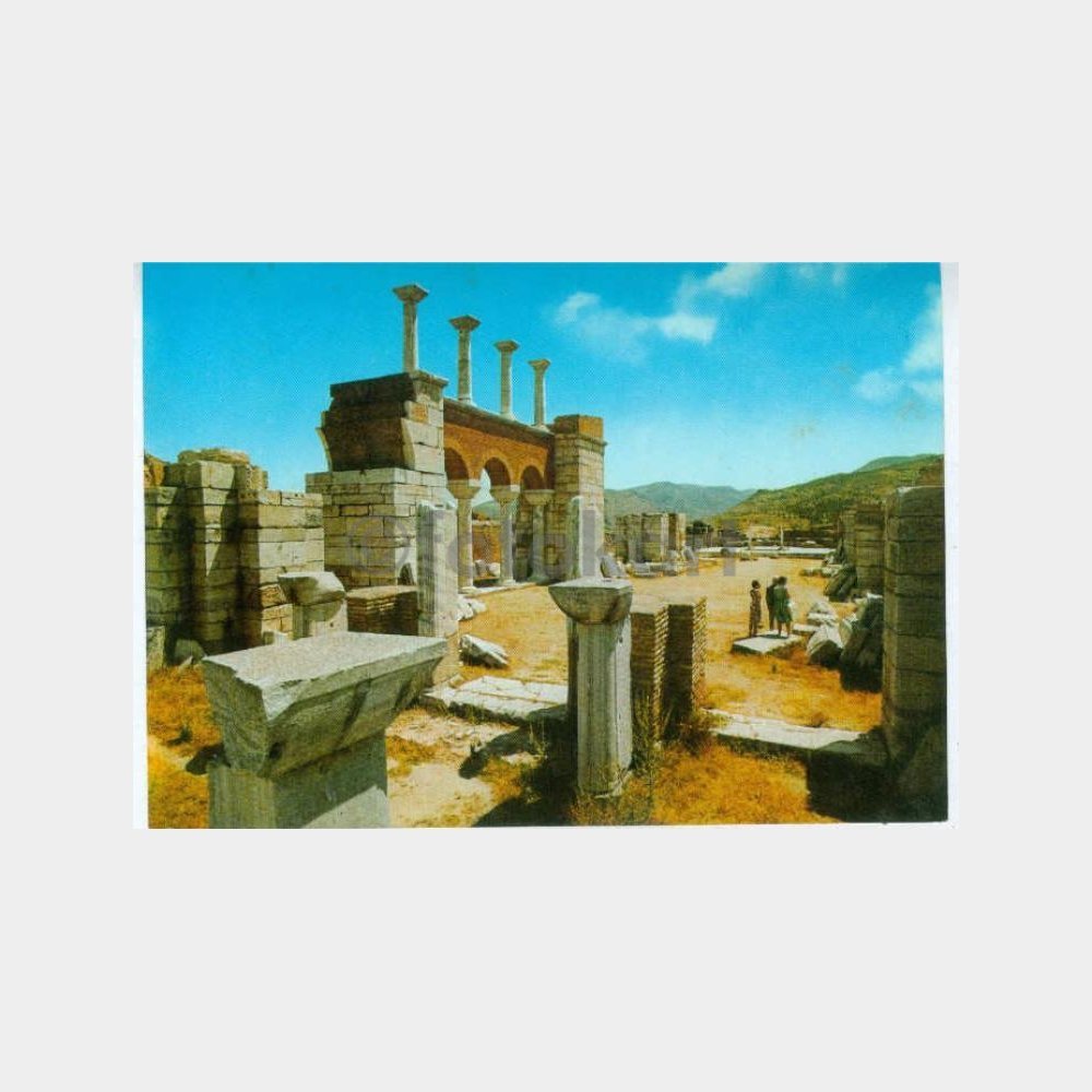 1970 Efes St. Jean Kilise Görünüş Kartpostal