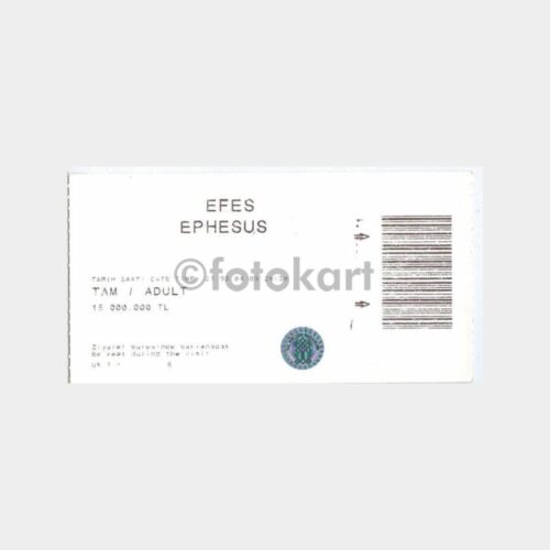1970 Efes Ören Yeri Giriş Bileti (Eski)