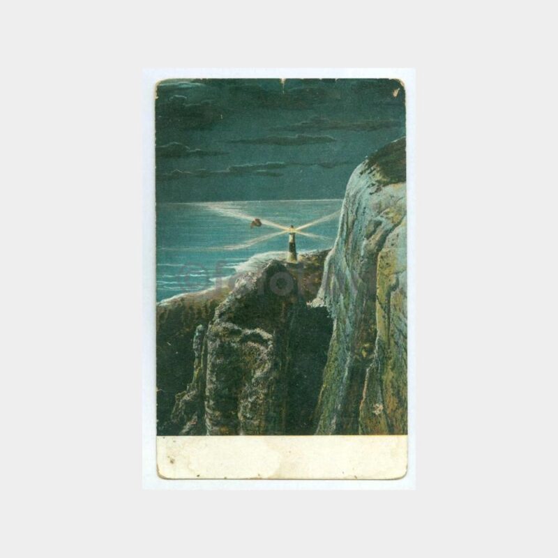 1930 Deniz Feneri Tablo Kartpostal
