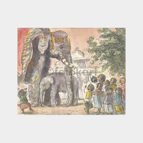 Fil Festivali Konulu UNICEF Kartı