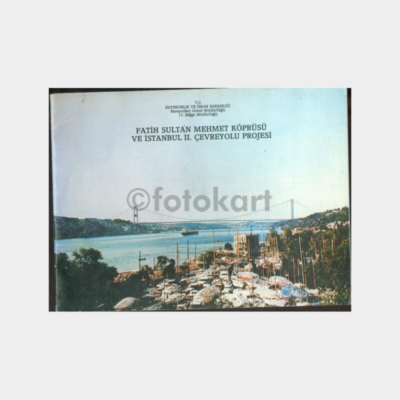 1986 FSM Köprüsü Projesi Broşür