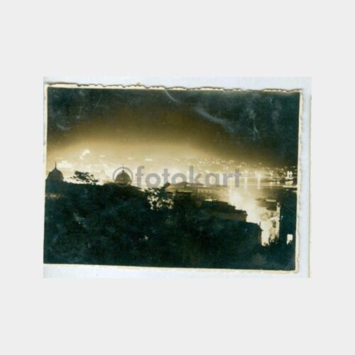 1940 İstanbul Gece Görünüşü Fotoğraf