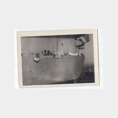 1960 USA Uçak Gemisi Forrestal Ziyareti Konulu Fotoğraf