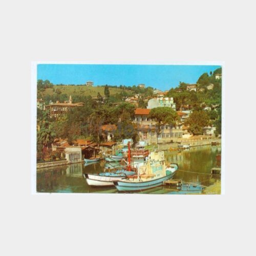 1970 Boğaziçi Göksu Deresi Görünüş Kartpostal