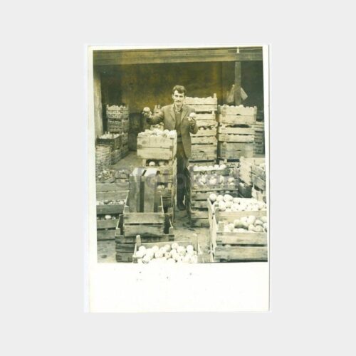 1968 İstanbul Sebze Meyve Halinden Fotoğraf