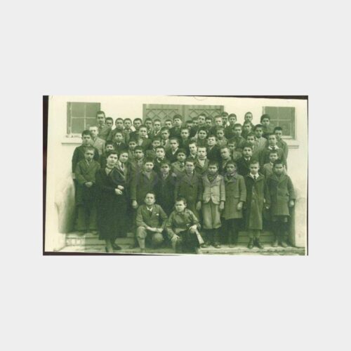 1930 Köy İlkokulu Grup Görünüş Fotoğraf