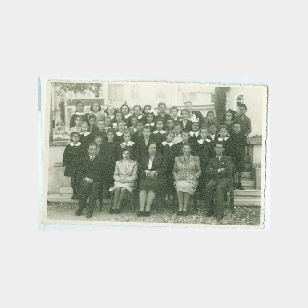 1940 İlkokul Öğrenci Grubu Fotoğraf