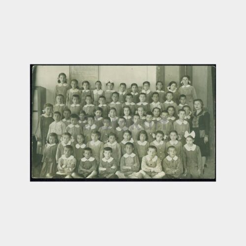 1947 İlkokul Grubu Öğrenciler Fotoğraf