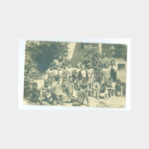 1940 İlk Okul Öğrencileri Grubu Fotoğraf