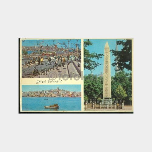 1967 İstanbul Muhtelif Görünüş Kartpostal