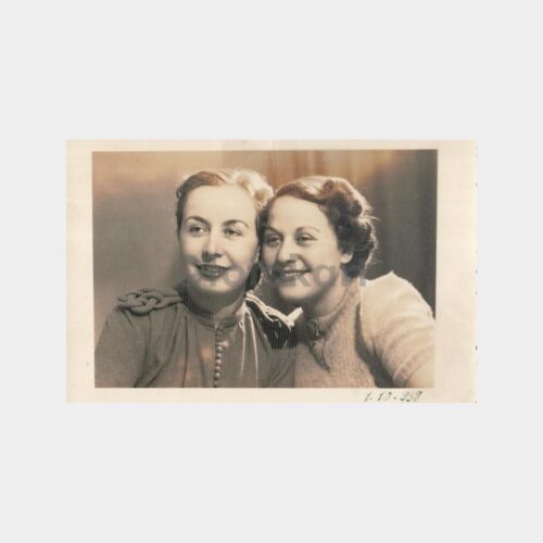 1938 Kadınlar Stüdyo Portre Fotoğraf