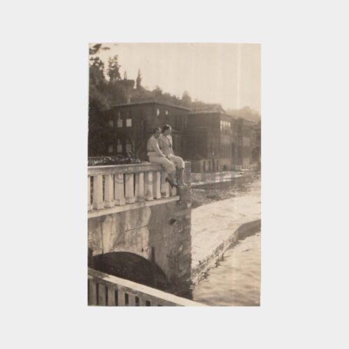 1936 Boğaziçi Kandilli Yalı Önünde Görünüş Fotoğraf