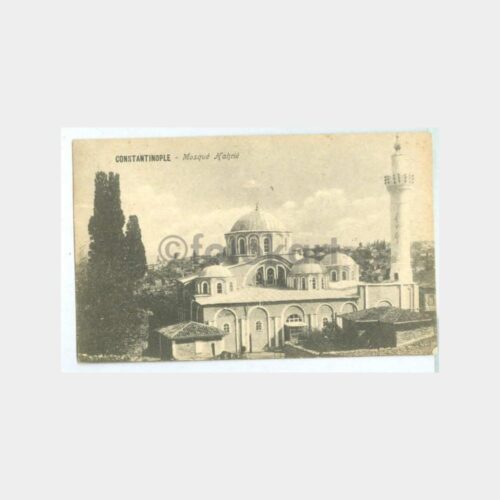 1910 İstanbul Kariye Camii Görünüş Kartpostal