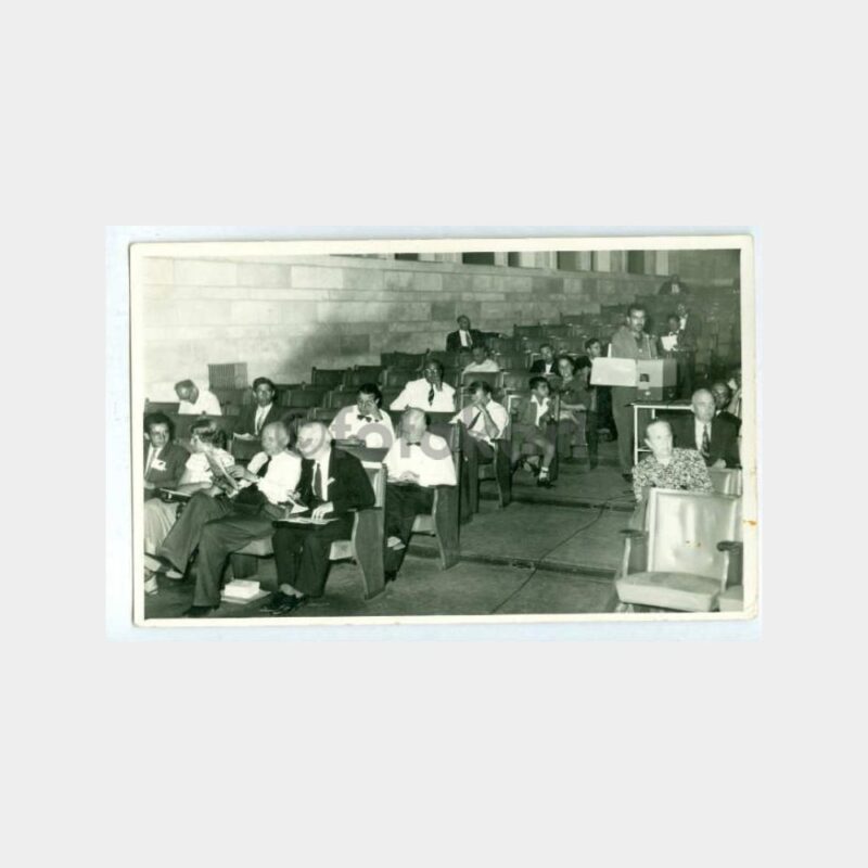 1960 İstanbul Üniversitesi Konferans Görünüş Fotoğraf