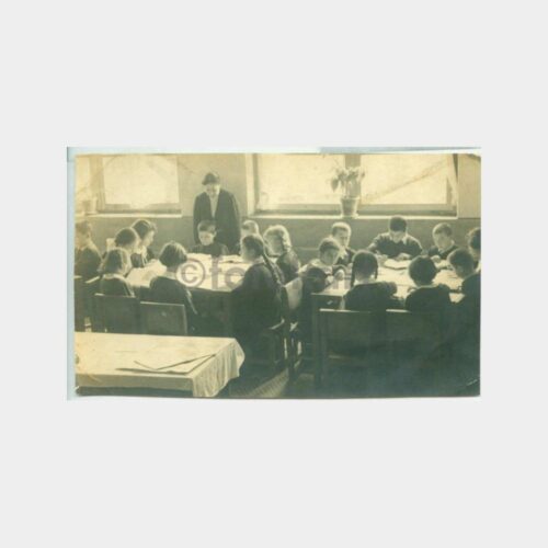 1960 Köy Okulu Öğrenciler Görünüş Fotoğraf