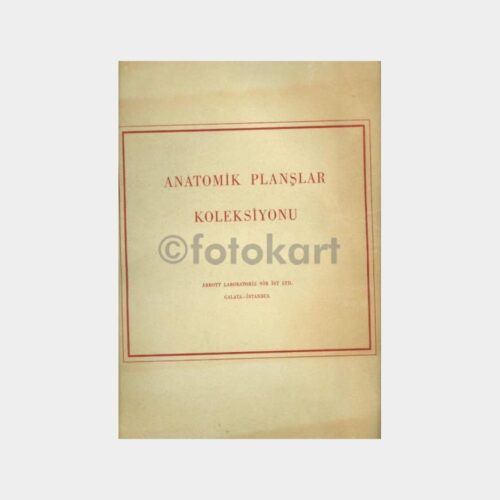 1950 Abbott Laboratuvar Türkiye Planş Albümü