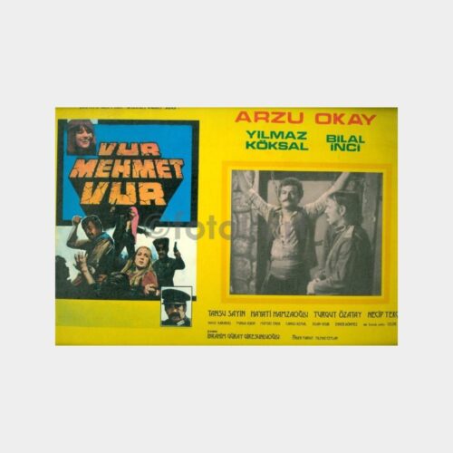 1974 Vur Mehmet Vur - Arzu Okay-Yılmaz Köksal Lobi Kartonu