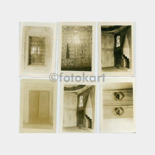 1938 İstanbul Yenicami Hünkar Mahfili Fotoğraf (7 Adet)