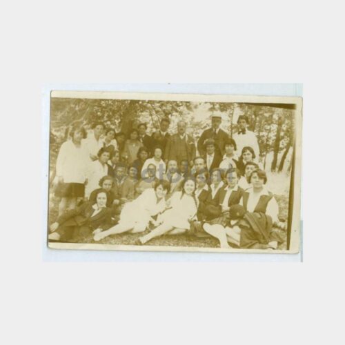 1930 Okul Mesiresi Grup Görünüş Fotoğraf