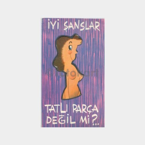 1970 Mizahi Tebrik Kartı